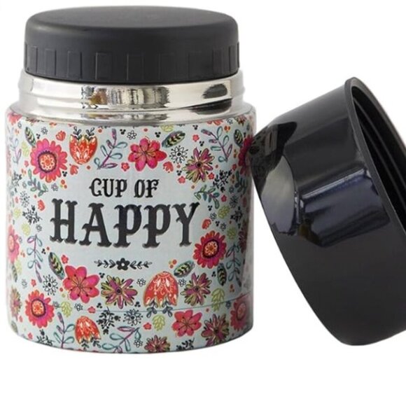 NATURA L LIFE-CUP OF HAPPY STAINLESS STEEL THERMOS (SOUP) - Picture 1 of 9